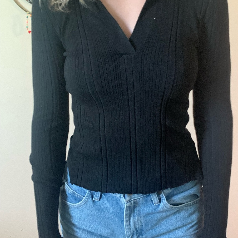 Black Princess Polly long sleeve
